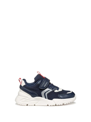 SNEAKERS RAGAZZO - GEOX NAVY-ROSSO - J55MQB 01454 1