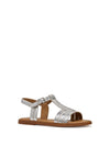 SANDALO RAGAZZA - GEOX ARGENTO - J6535B 000BN 2