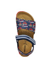 SANDALO RAGAZZO - GEOX NAVY-ROSSO - J658LC 0006A 5