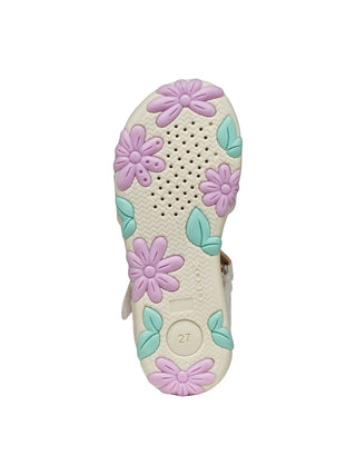 SANDALO RAGAZZA - GEOX BIANCO-ROSA - J658ZB 05402 6