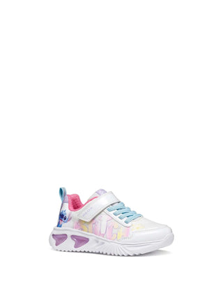 SNEAKERS RAGAZZA - GEOX BIANCO-MULTI - J65E9B 0AN02 2