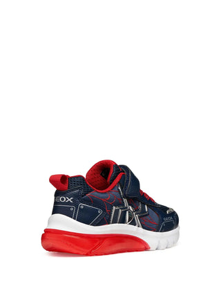 SNEAKERS RAGAZZO - GEOX NAVY-ROSSO - J65LBC 014CE 4