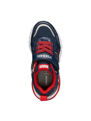 SNEAKERS RAGAZZO - GEOX NAVY-ROSSO - J65LBC 014CE 5