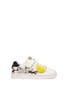 SNEAKERS RAGAZZA - GEOX BIANCO-NERO - J65LSE 054FU 1