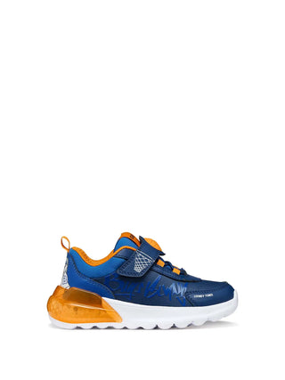 Jungen-Sneaker - GEOX Marineblau-Orange - J65LYA 011CE