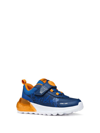 Jungen-Sneaker - GEOX Marineblau-Orange - J65LYA 011CE 2