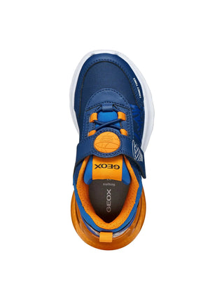 Jungen-Sneaker - GEOX Marineblau-Orange - J65LYA 011CE 5