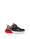 Jungen-Sneaker - GEOX Schwarz-Rot - J65LYA 011CE 1