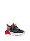 Jungen-Sneaker - GEOX Schwarz-Rot - J65LYA 011CE 2