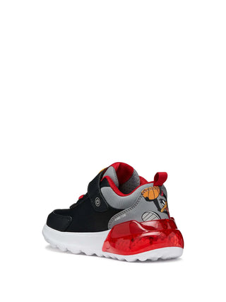 Jungen-Sneaker - GEOX Schwarz-Rot - J65LYA 011CE 3
