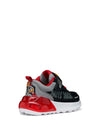 Jungen-Sneaker - GEOX Schwarz-Rot - J65LYA 011CE 4