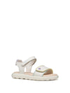 SANDALO RAGAZZA - GEOX BIANCO-MULTI - J65MSC 05402 2