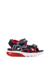 SANDALO RAGAZZO - GEOX NAVY-ROSSO - J65MXB 014CE 1