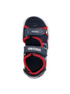 SANDALO RAGAZZO - GEOX NAVY-ROSSO - J65MXB 014CE 5