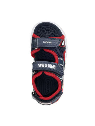 SANDALO RAGAZZO - GEOX NAVY-ROSSO - J65MXB 014CE 5