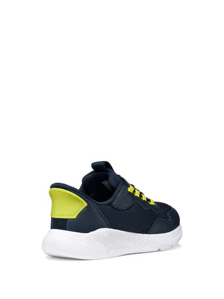 SNEAKERS RAGAZZO - GEOX NAVY - J65NQA 01454 4