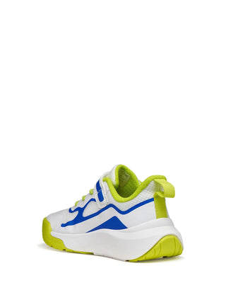 SNEAKERS RAGAZZO - GEOX BIANCO-BLU - J65P7F 01454 3