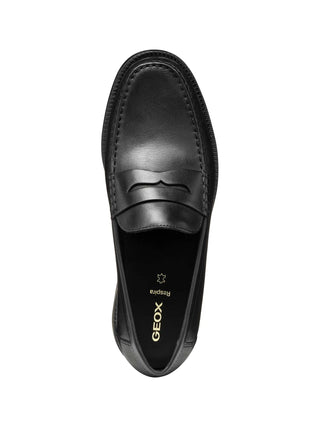 HERREN-LOAFER - GEOX SCHWARZ - U55HVD 00043 5