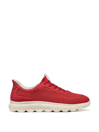 SNEAKERS UOMO - GEOX ROSSO - U55MPA 06KEK