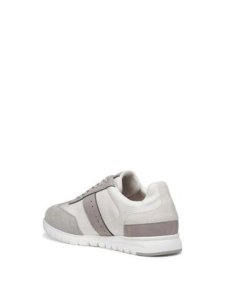 SNEAKERS UOMO - GEOX BIANCO-GRIGIO - U651JB 011EK 3
