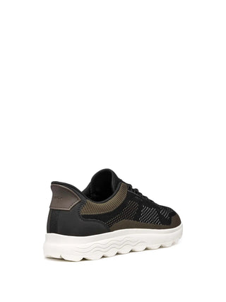 SNEAKERS UOMO - GEOX NERO-VERDE - U65MPE 06KEK 4