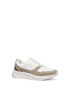 SNEAKERS UOMO - GEOX BIANCO-SABBIA - U65N4B 014EK 2