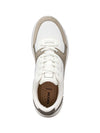 SNEAKERS UOMO - GEOX BIANCO-SABBIA - U65N4B 014EK 5