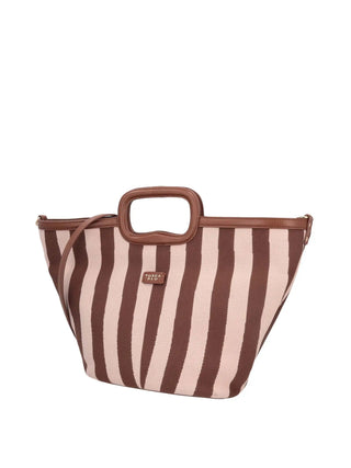 BORSA A MANO DONNA - TOSCA BLU MARRONE - TS26WB290 2