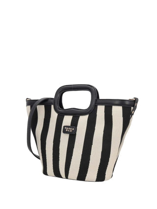 BORSA A MANO DONNA - TOSCA BLU NERO - TS26WB291 2