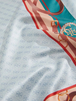 DAMENSCHAL - GUESS BLAU - AW5445 POL01 2