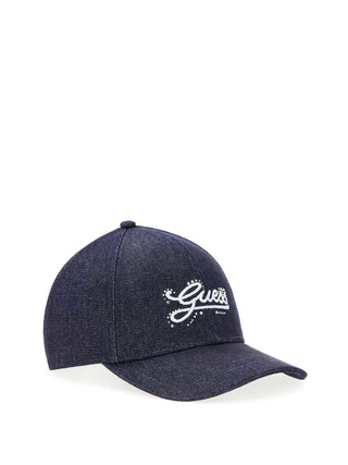 DAMENHUT - GUESS BLAU - AW5472 COT01