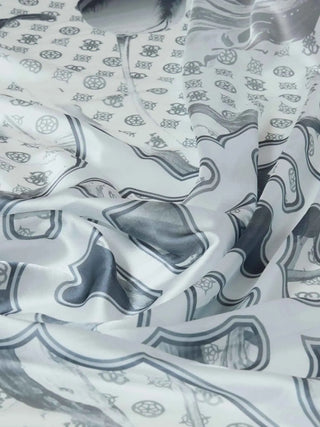 DAMENSCHAL - GUESS SCHWARZ - AW5491 POL03 2