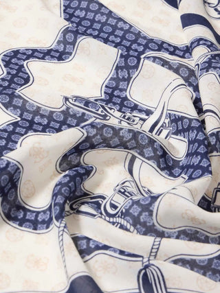 DAMENSCHAL - GUESS BLAU - AW5492 VIS03 2