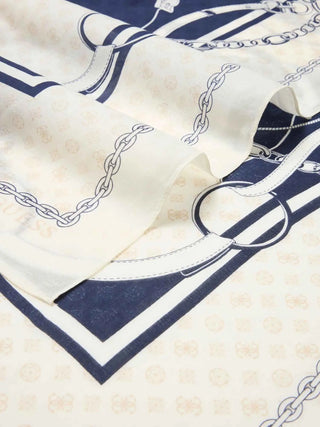 DAMENSCHAL - GUESS BLAU - AW5492 VIS03 3