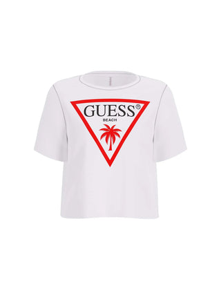 T-SHIRT DONNA - GUESS UNDERWEAR BIANCO - E02I01 JA914