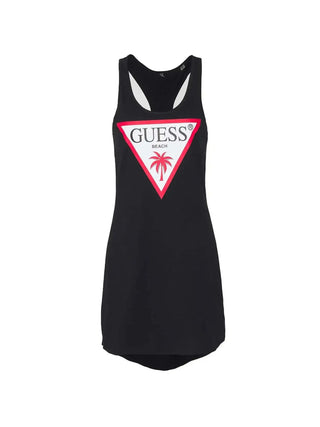 T-SHIRT DONNA - GUESS UNDERWEAR NERO - E3GP03 JA914