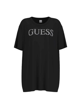 T-SHIRT DONNA - GUESS UNDERWEAR NERO - E5GI07 K68D2