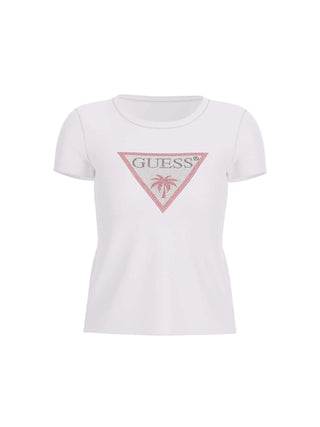 T-SHIRT DONNA - GUESS UNDERWEAR BIANCO - E5GI08 J1314