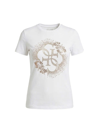 T-SHIRT DONNA - GUESS UNDERWEAR BIANCO - E6GI01 K68D2