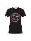 T-SHIRT DONNA - GUESS UNDERWEAR NERO - E6GI01 K68D2 1