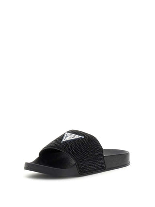 CIABATTA DONNA - GUESS UNDERWEAR NERO - E6GZ16 BB00F 2