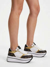 DAMEN-SNEAKER - GUESS WEISS-BRAUN - FL7CMR FAL12 6