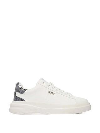 DAMEN-SNEAKER - GUESS WEISS-SILBER - FLFE10 ELE12