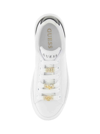 SNEAKERS DONNA - GUESS BIANCO-NERO - FLJFIO ELE12 4