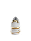 SNEAKERS DONNA - GUESS BIANCO-PLATINO - FLJHN4 ELE12 3