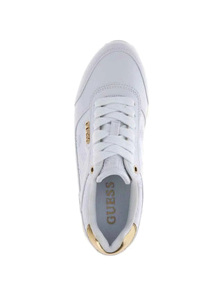 SNEAKERS DONNA - GUESS BIANCO-PLATINO - FLJHN4 ELE12 4