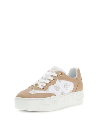 DAMEN-SNEAKER - GUESS WEISS-BEIGE - FLPSW3 FAL12 2