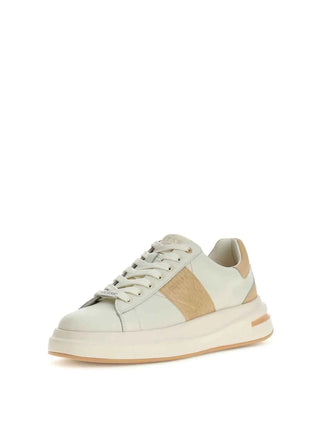 SNEAKERS UOMO - GUESS BIANCO-BEIGE - FMJEBA LEA12 2