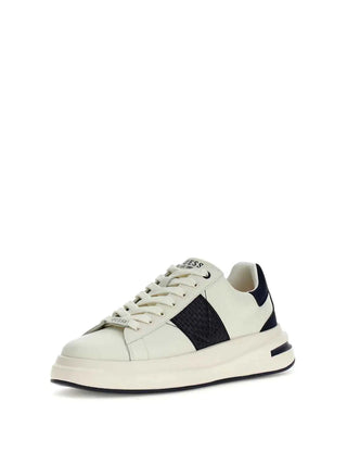 SNEAKERS UOMO - GUESS BIANCO-NAVY - FMJEBA LEA12 2