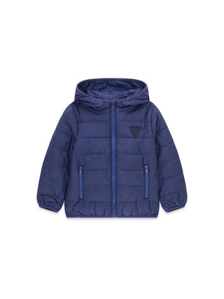 Daunenjacke für Kinder - Guess Kids Blau - H4BT03 WCFM0